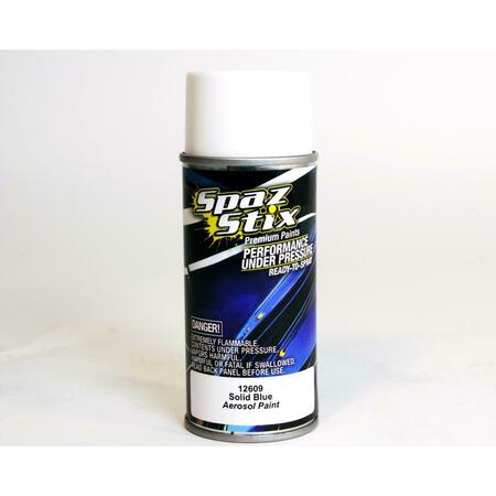 SPAZ STIX Solid Blue Aerosol Paint - 3.5 oz SZX12609